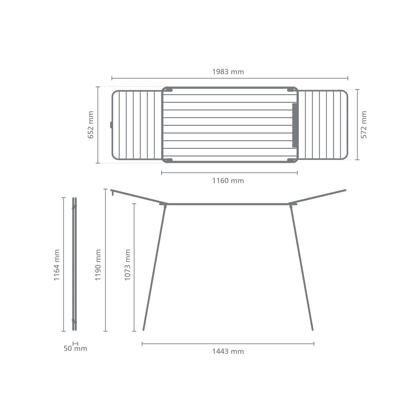 HangOn Drying Rack, 22 metres - Various Colours