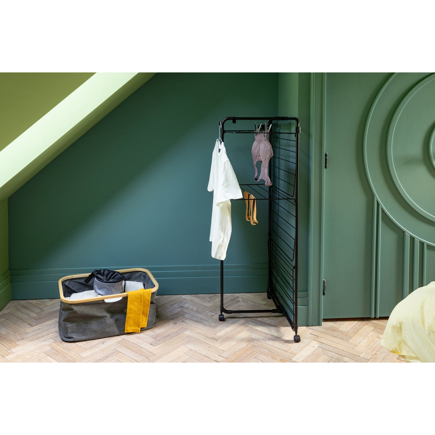 HangOn Tower Drying Rack- Matt Black-23M