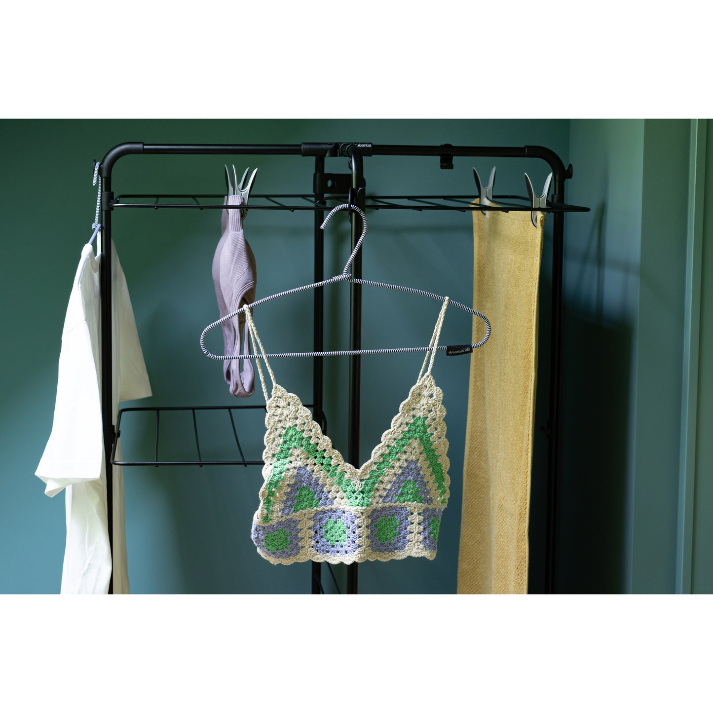 HangOn Tower Drying Rack- Matt Black-23M