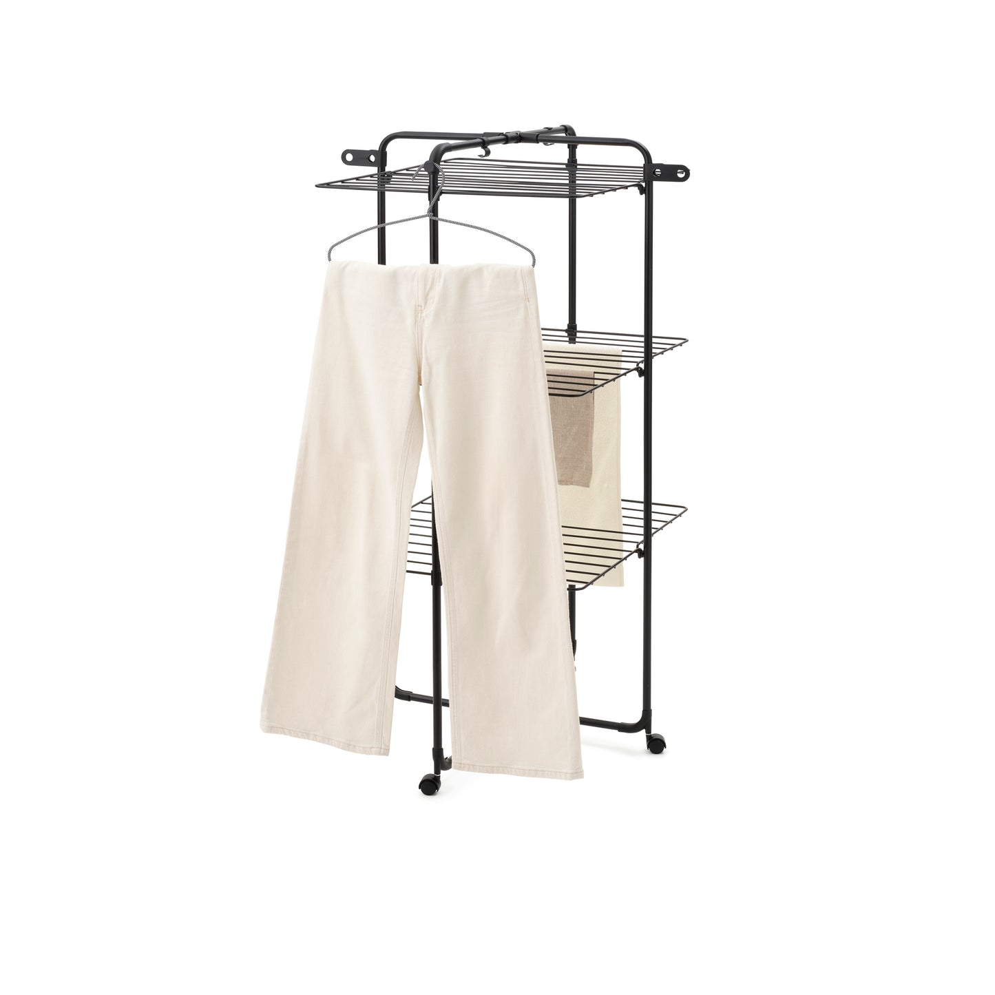 HangOn Tower Drying Rack- Matt Black-23M