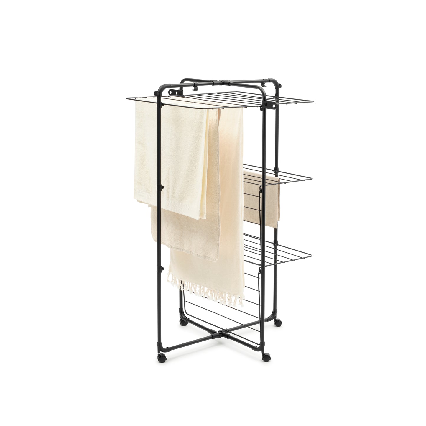 HangOn Tower Drying Rack- Matt Black-23M