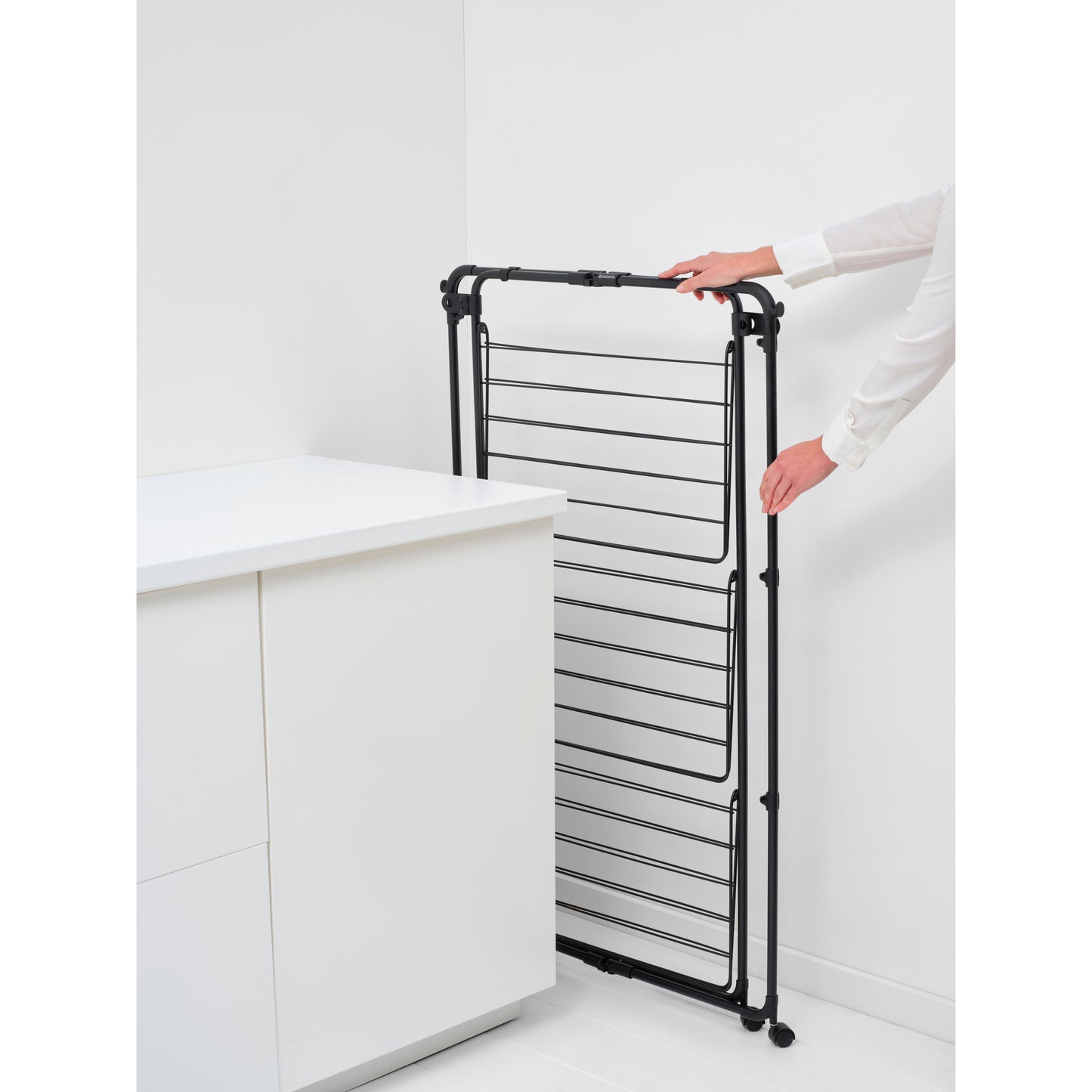 HangOn Tower Drying Rack- Matt Black-23M