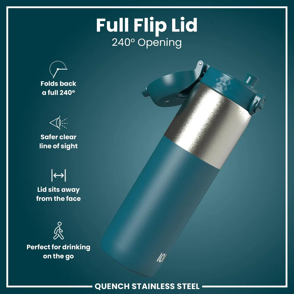 Ion8 Quench Stainless Steel Water Bottle-Various - 920ml