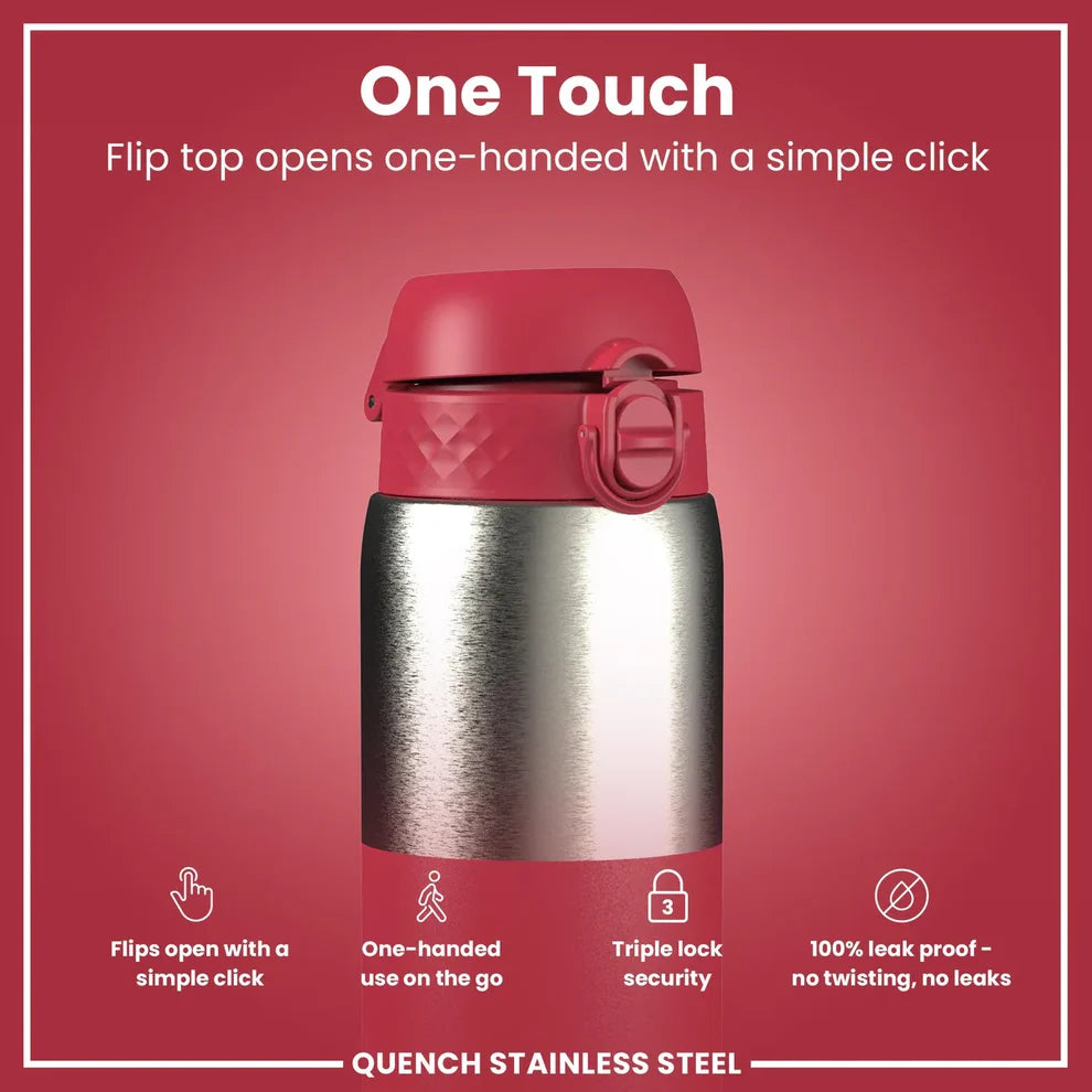 Ion8 Quench Stainless Steel Water Bottle-Various - 920ml