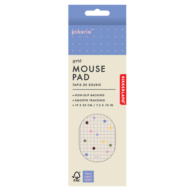 Inkerie Mouse Pad- Grided or Striped