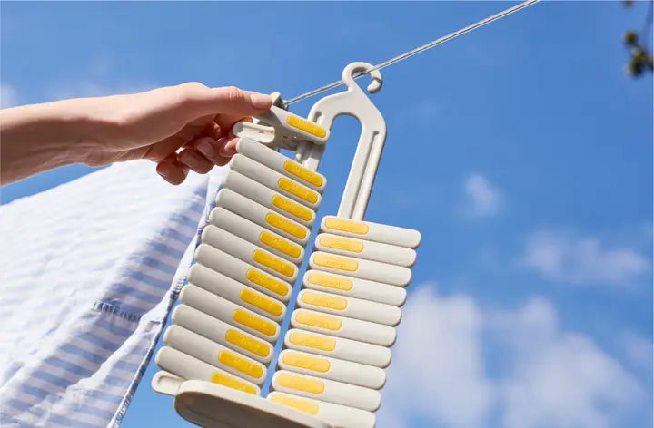 30-Piece Clothes Peg Set With Storage Stand