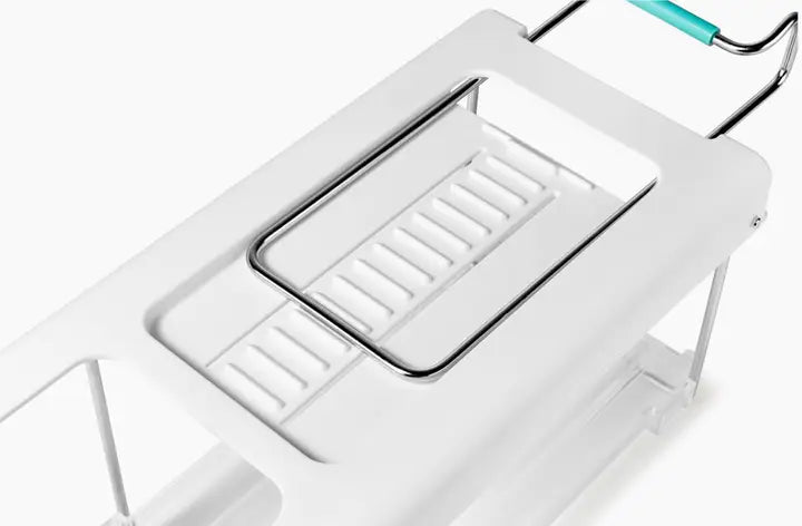 FridgeStore Under-Shelf Collapsible Bottle Holder, Clear