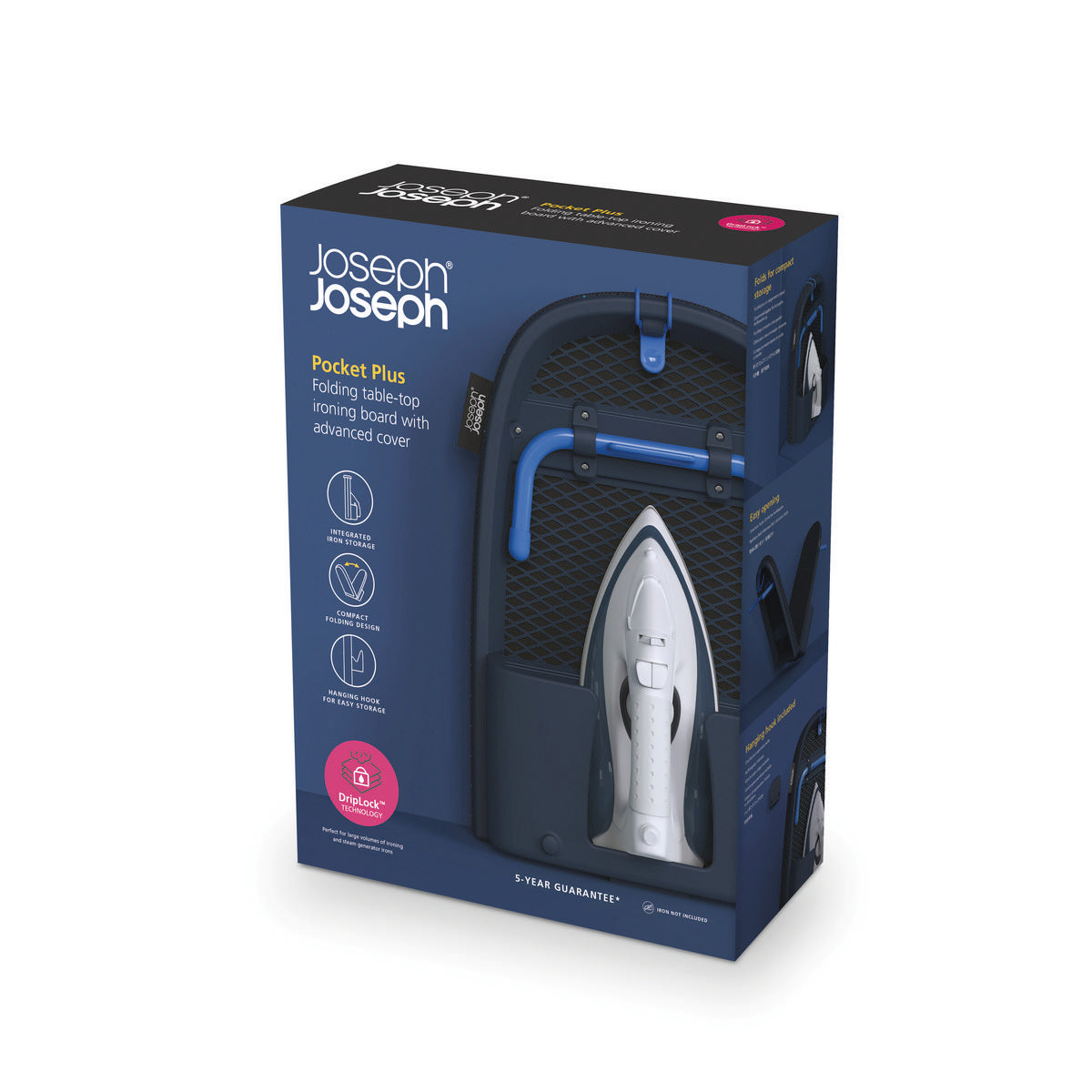 Pocket Plus Folding Ironing Board with Advanced Cover