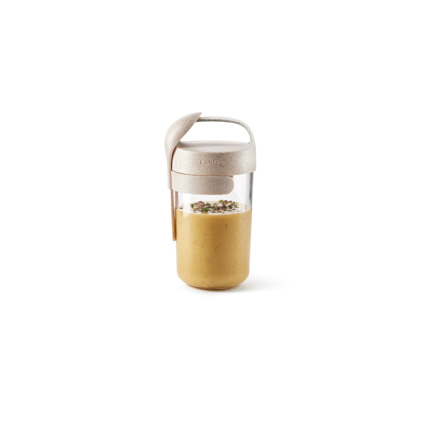 Jar To Go Organic With Spoon, 600 ml