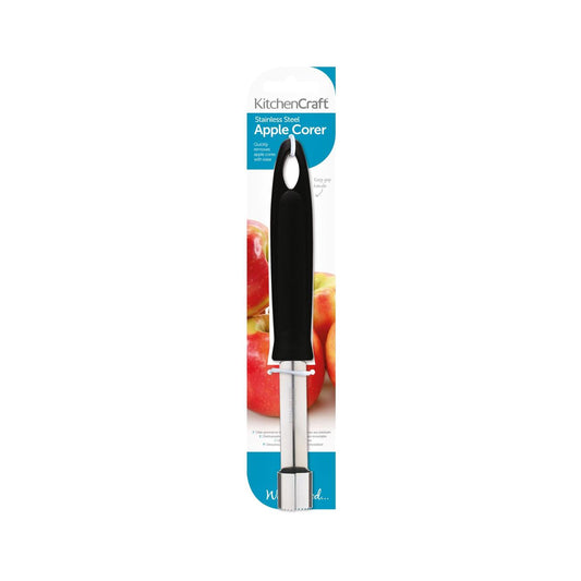 Black Handled Stainless Steel Apple Corer
