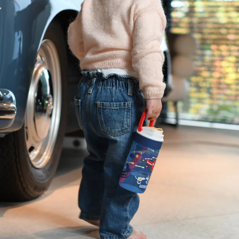 Lagoon Kids Water Bottle With Straw 400ml - Various Designs