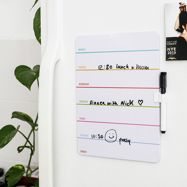 Dry Erase Board Weekly