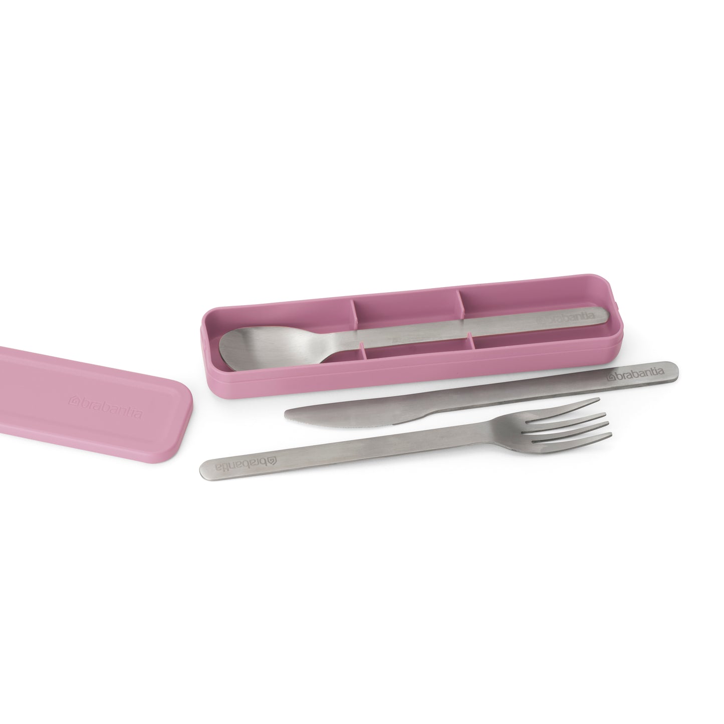 Make & Take Cutlery Set 3 Pieces -Lilac Pink