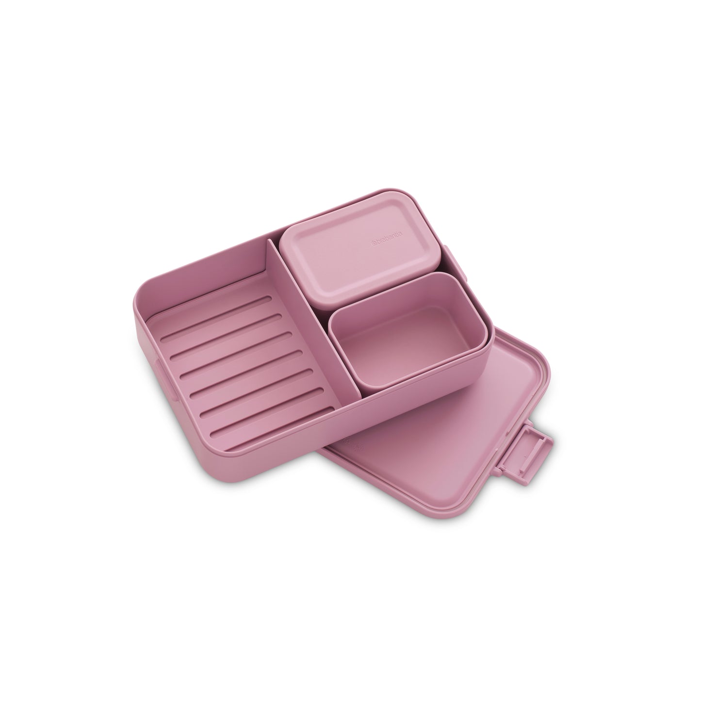 Make & Take Lunch Box Bento - Lilac Pink- Large & Medium - The Organised Store