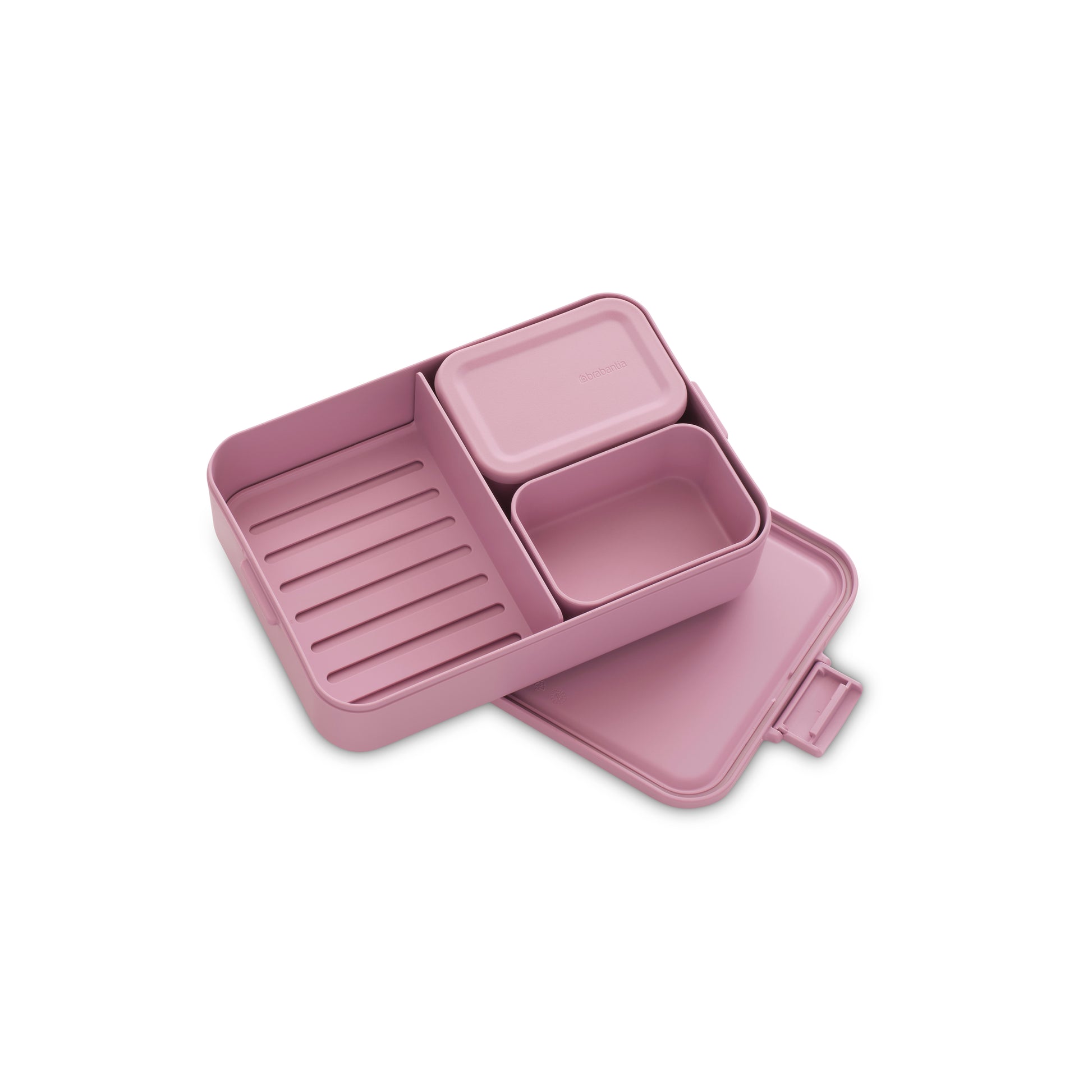 Make & Take Lunch Box Bento - Lilac Pink- Large & Medium - The Organised Store