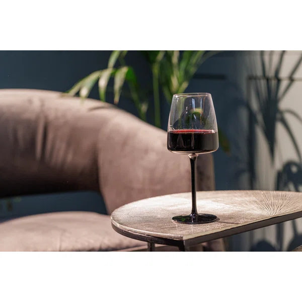 Mikasa Palermo 4-Piece Crystal Red Wine Glass Set, 450ml