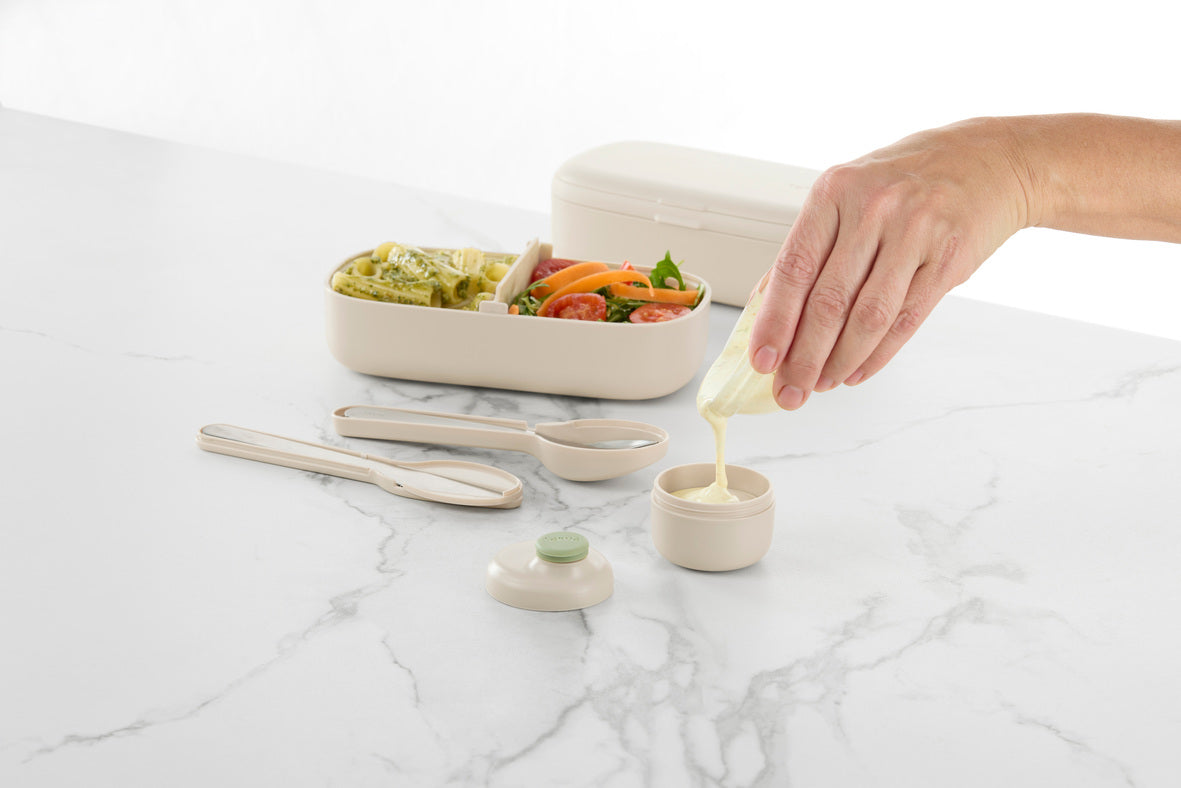 Natural Cutlery Set with Case