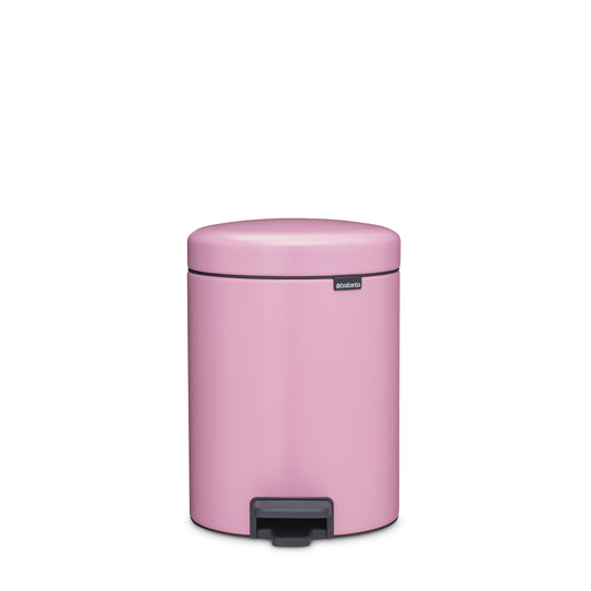 NewIcon Pedal Bin-5 Litre-Lilac Pink - The Organised Store
