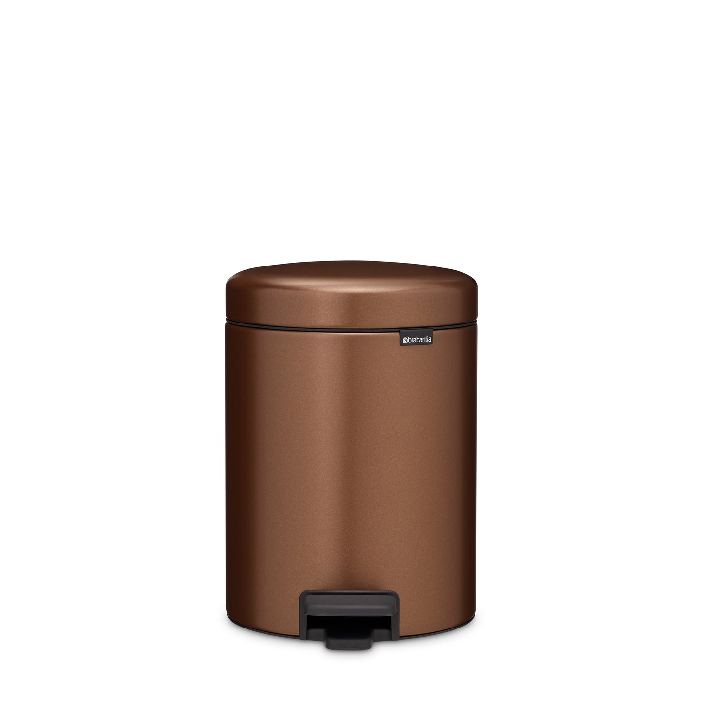 Newicon Pedal Bin- 5L- Warm Bronze - The Organised Store