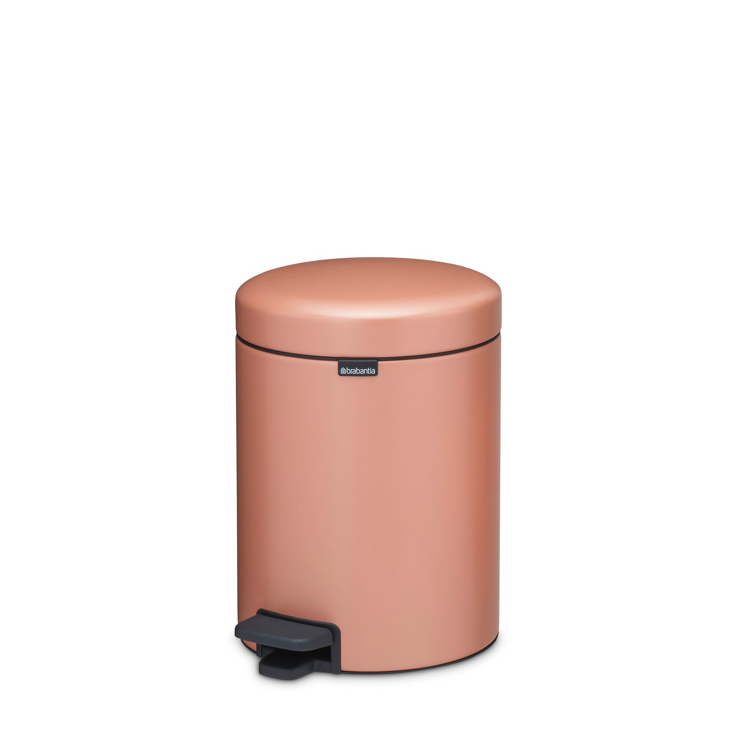 Newicon Pedal Bin - 5L-  Warm Brass - The Organised Store