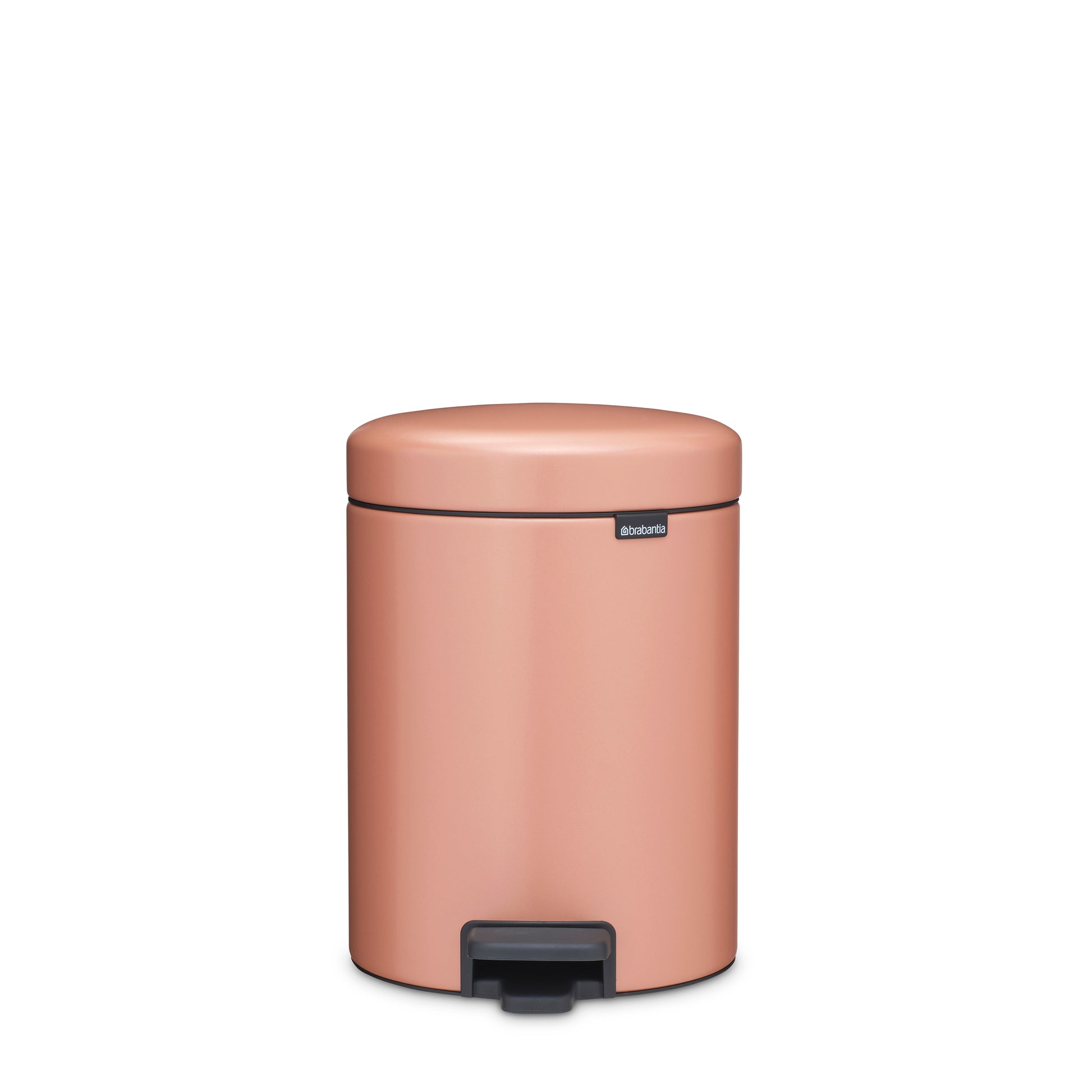 Newicon Pedal Bin - 5L-  Warm Brass - The Organised Store