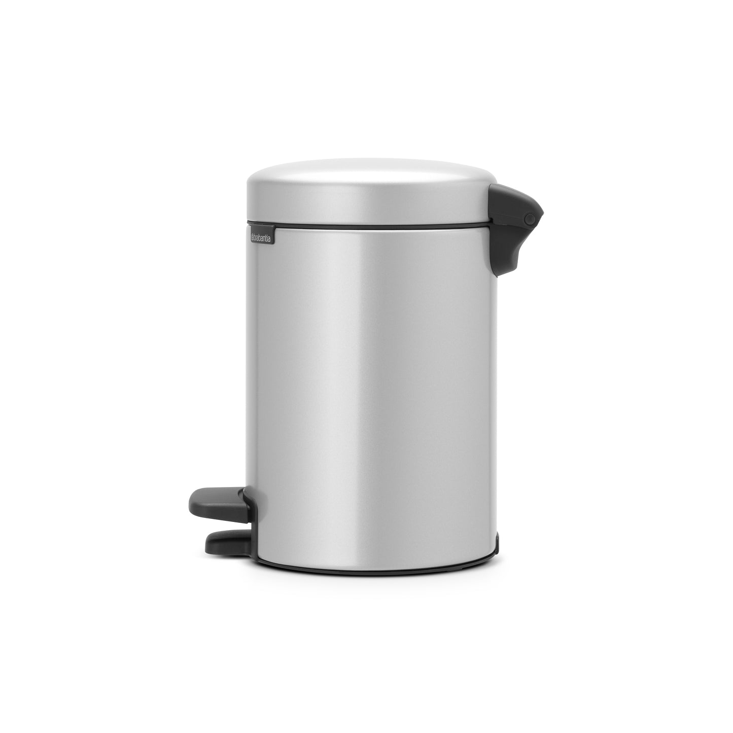 Newlcon Pedal Bin, 3L - Metallic Grey
