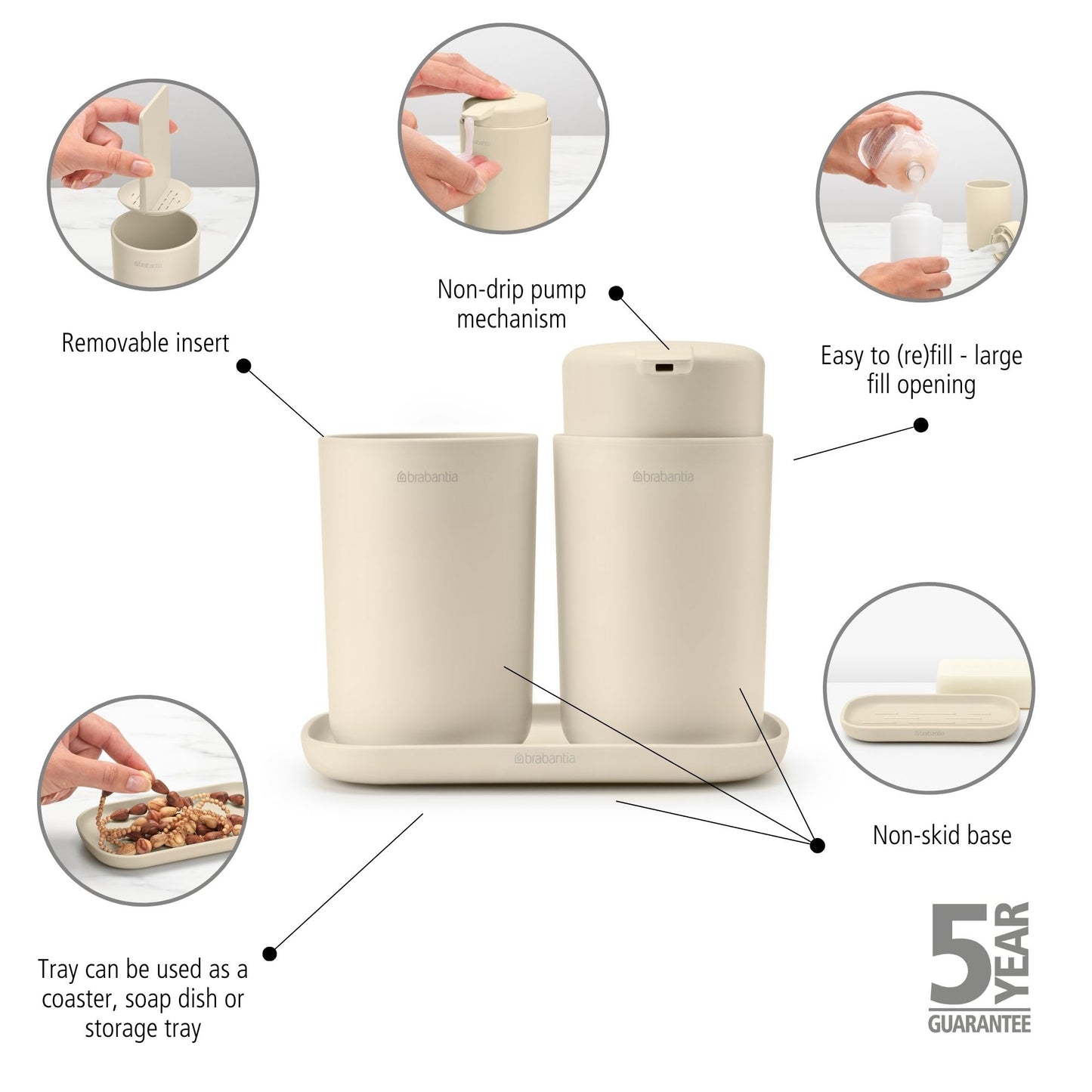 Bathroom Accessory Set