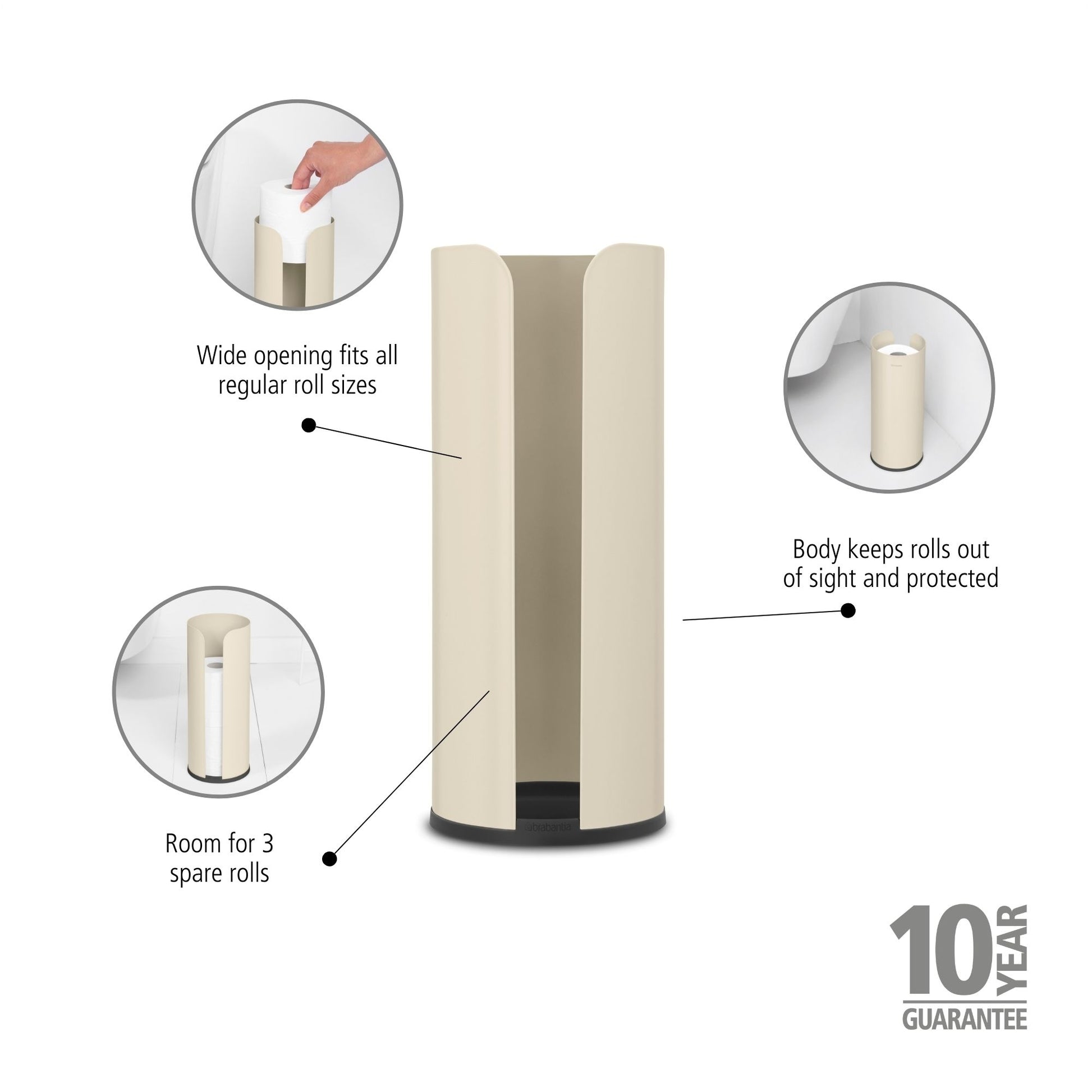 Toilet Roll Dispenser - The Organised Store