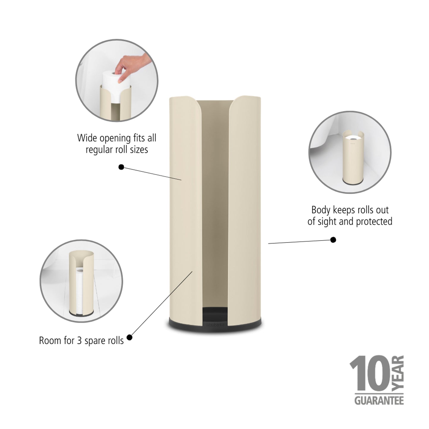 Toilet Roll Dispenser - The Organised Store