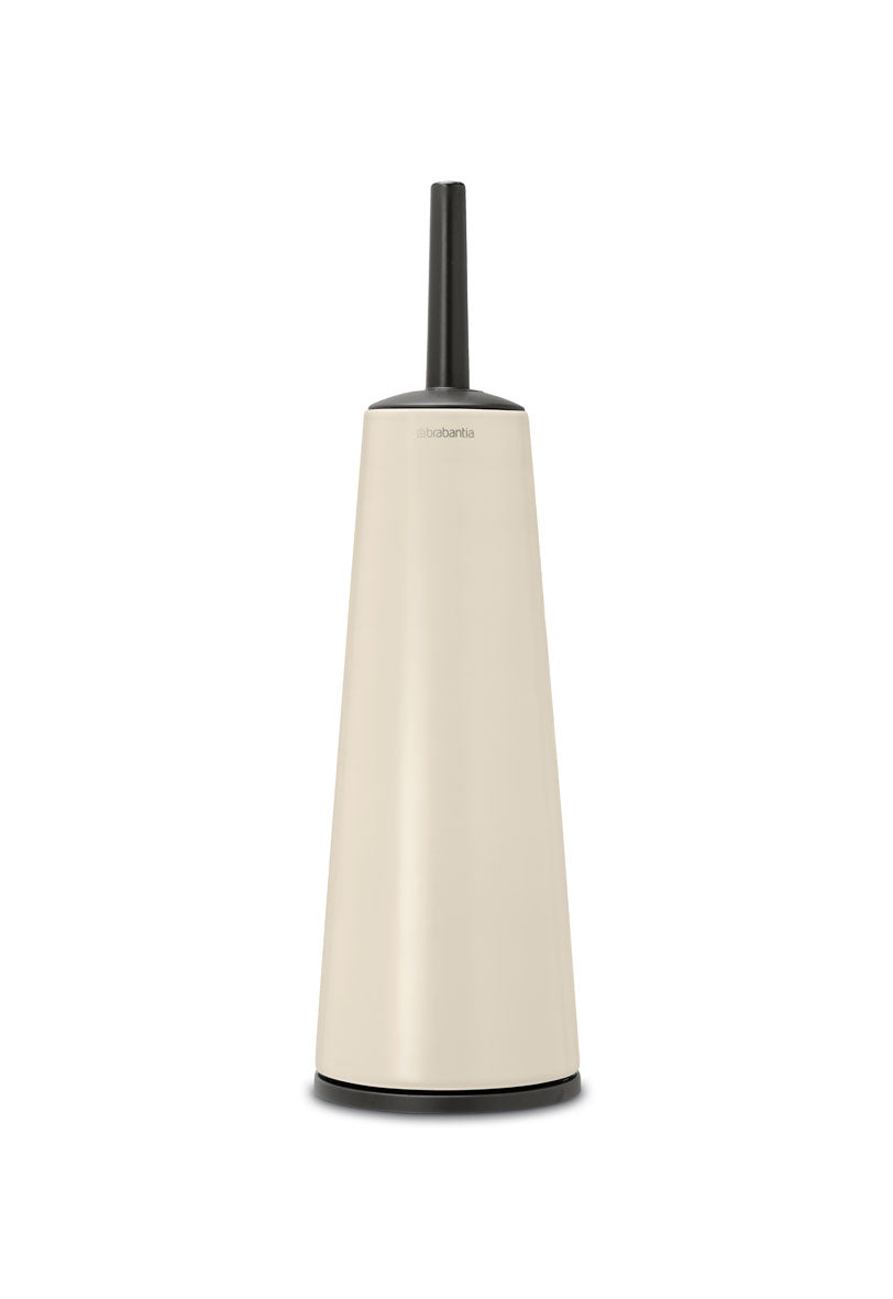 ReNew Toilet Brush and Holder-Beige Range - The Organised Store