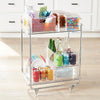 The Home Edit Clear Rolling Cart