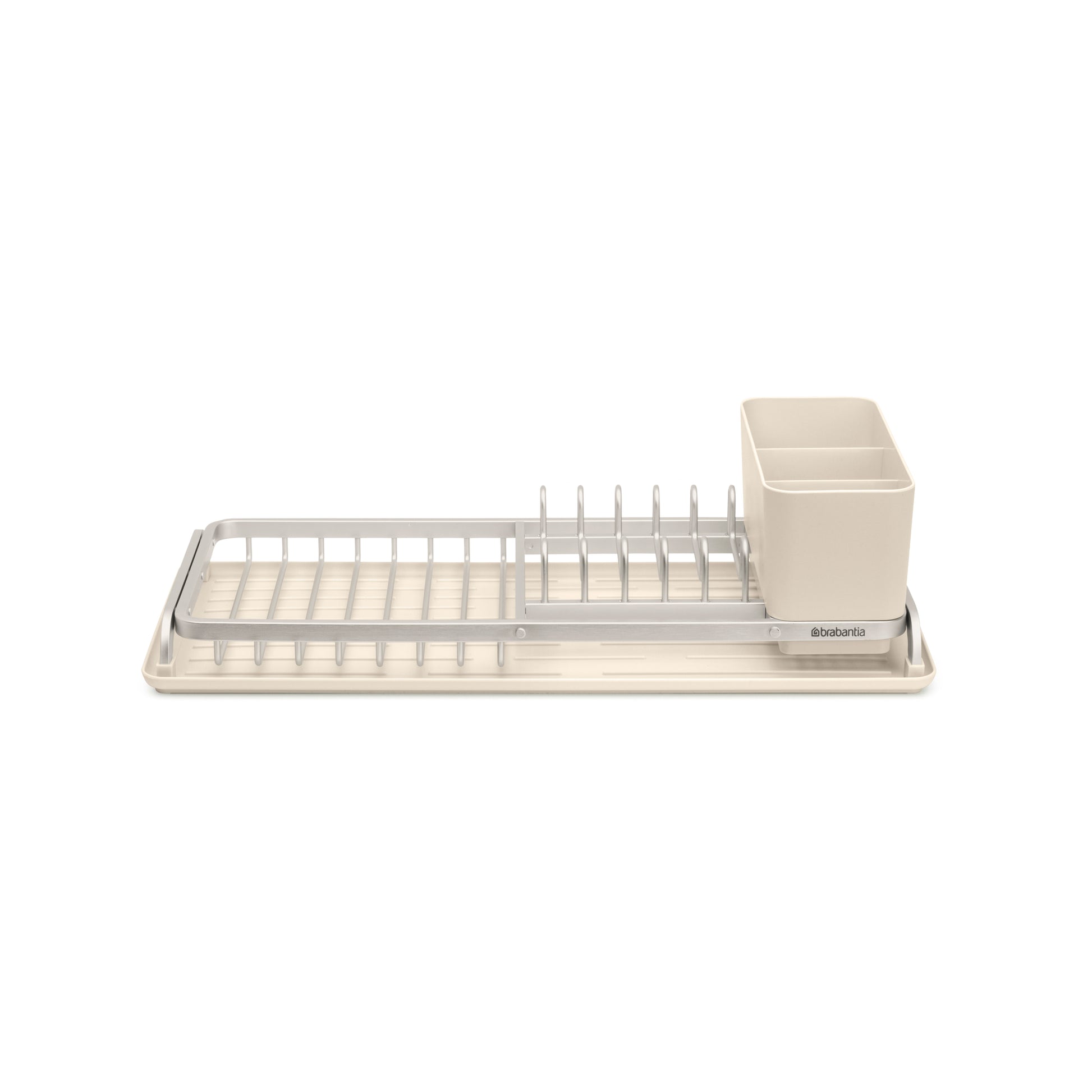 SinkSide Compact Dish Drying Rack - Soft Beige - The Organised Store