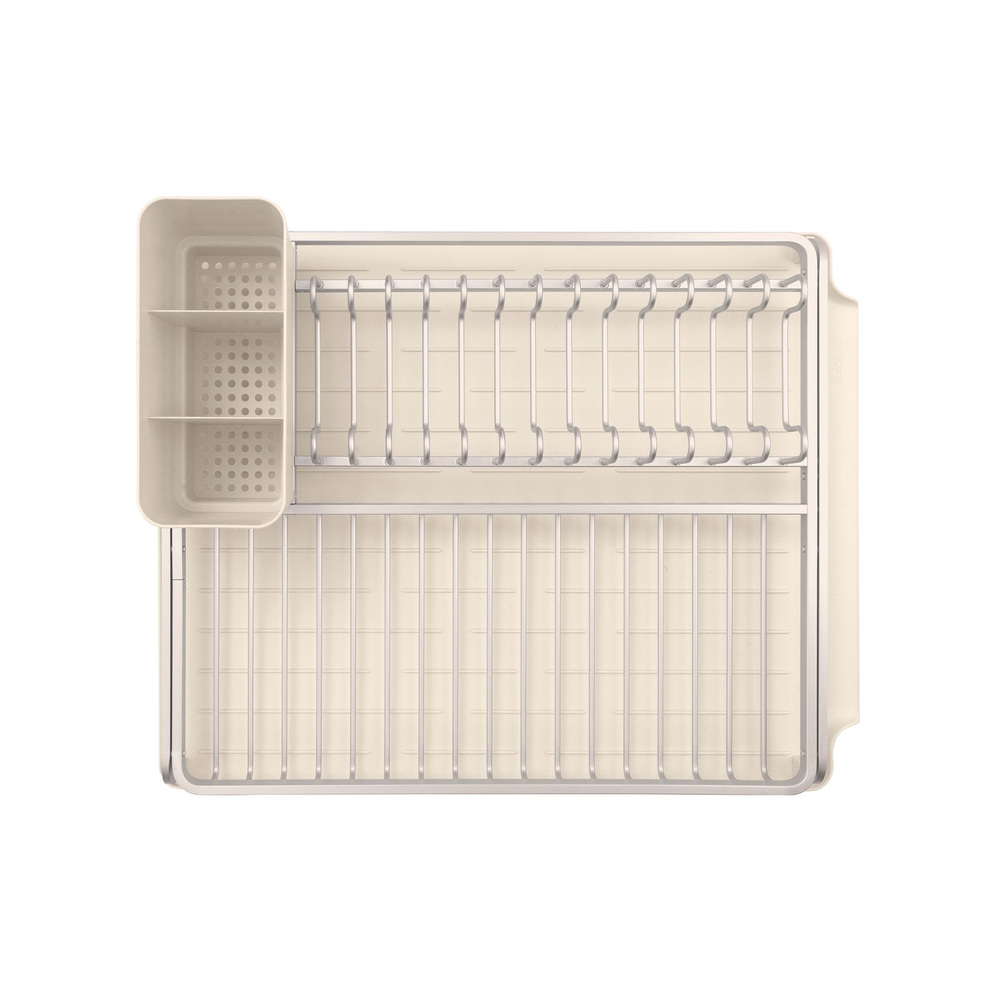SinkSide Dish Drying Rack - Soft Beige - The Organised Store