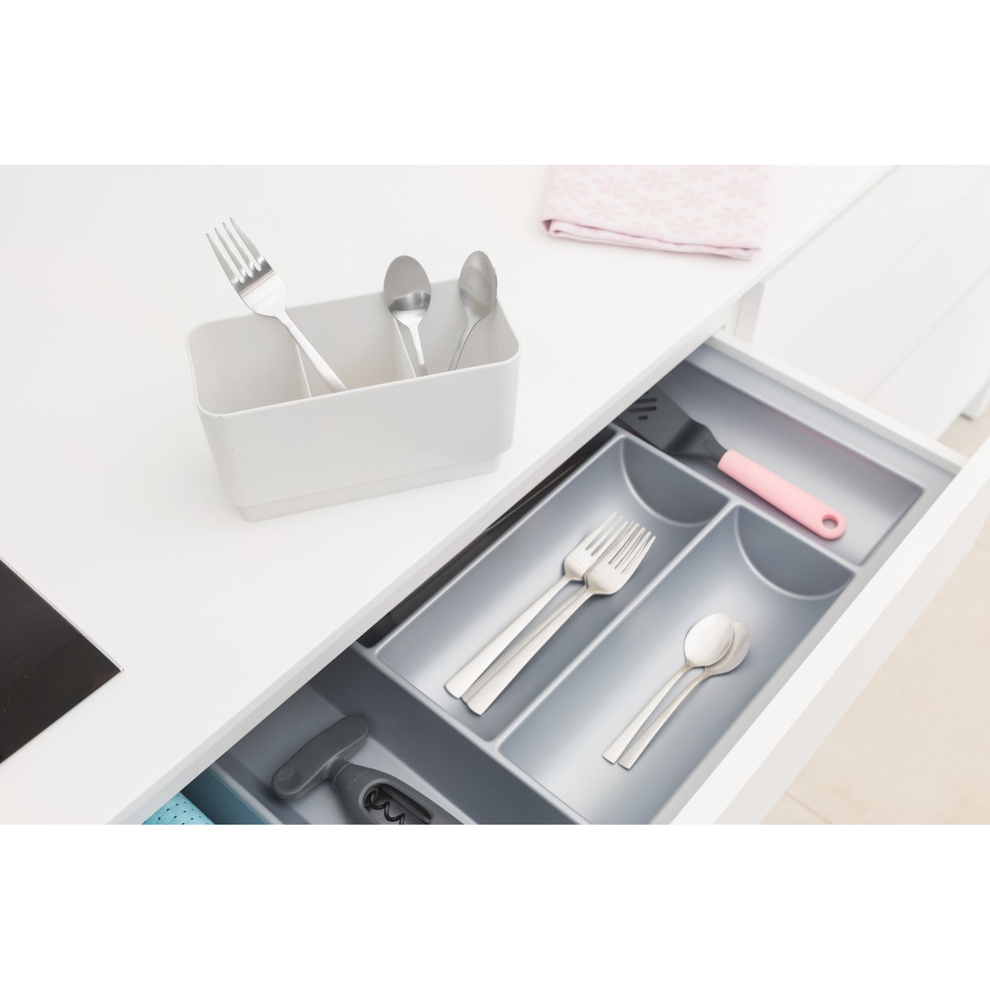 Dish Drying Rack - Light Grey