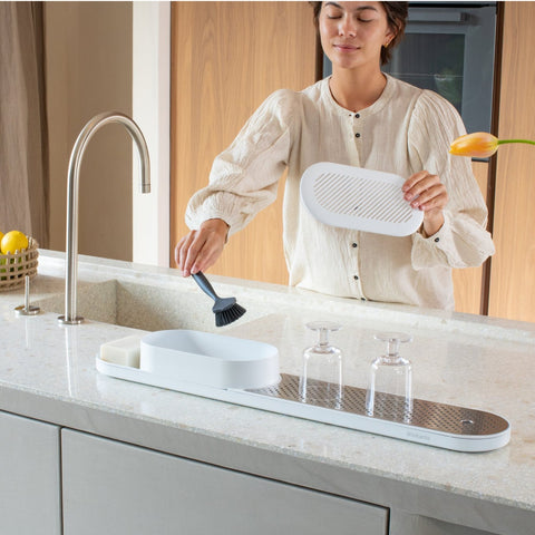 Sink Style Organiser Set Including Soap Dispensers