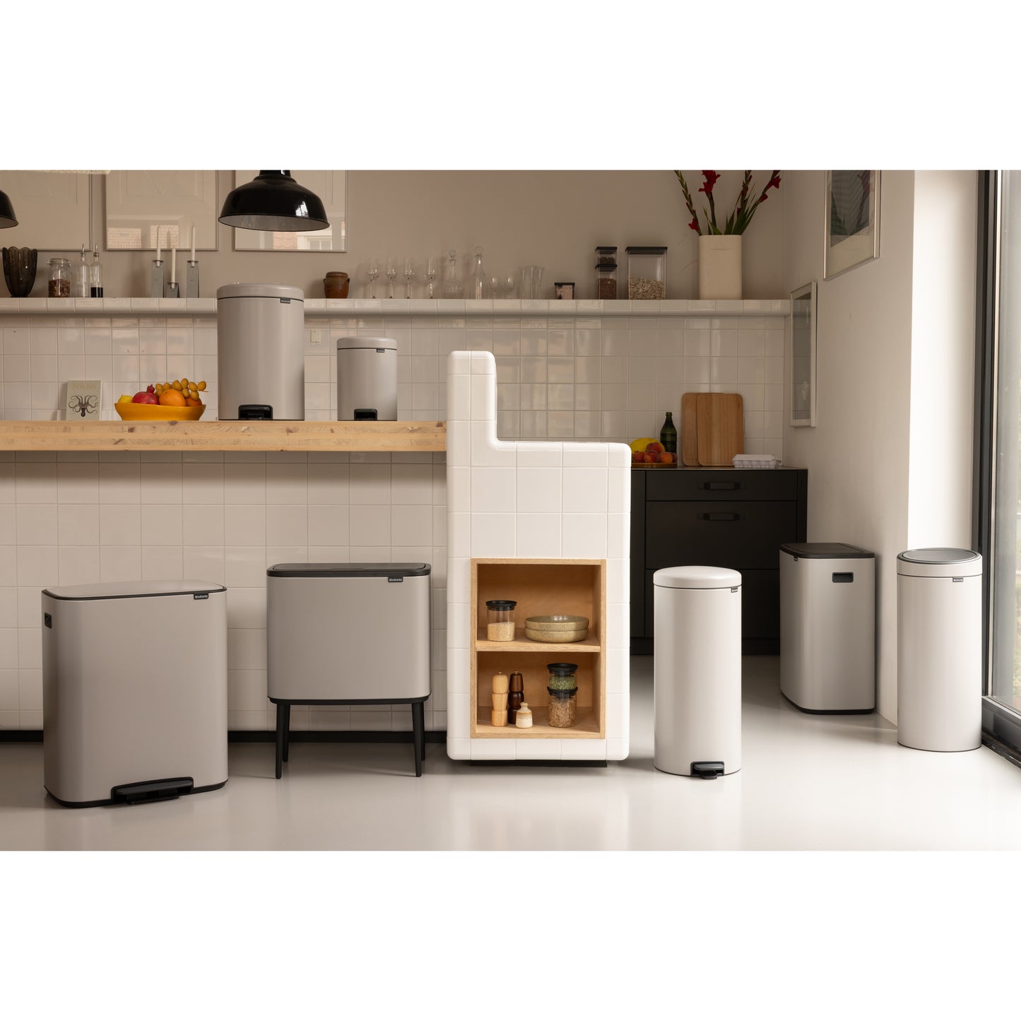 Pedal Bin Newicon 3L-Various Colour Options