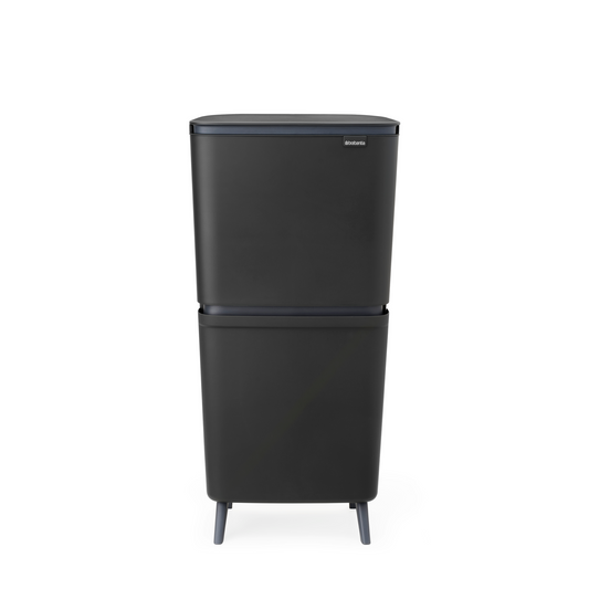 SortUp Recycle Bin Hi Twin Grey