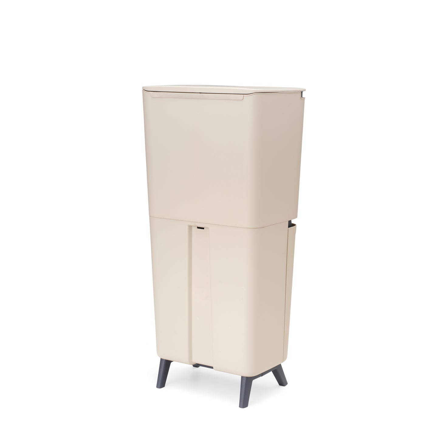 SortUp Recycle Bin -Hi- 10+10+25 litre - Soft Beige