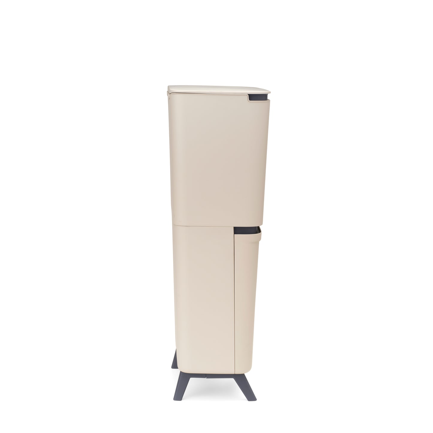 SortUp Recycle Bin -Hi- 10+10+25 litre - Soft Beige