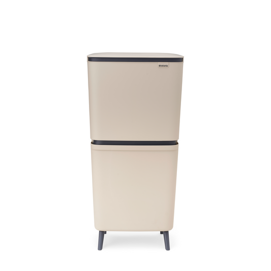 SortUp Recycle Bin Hi Beige