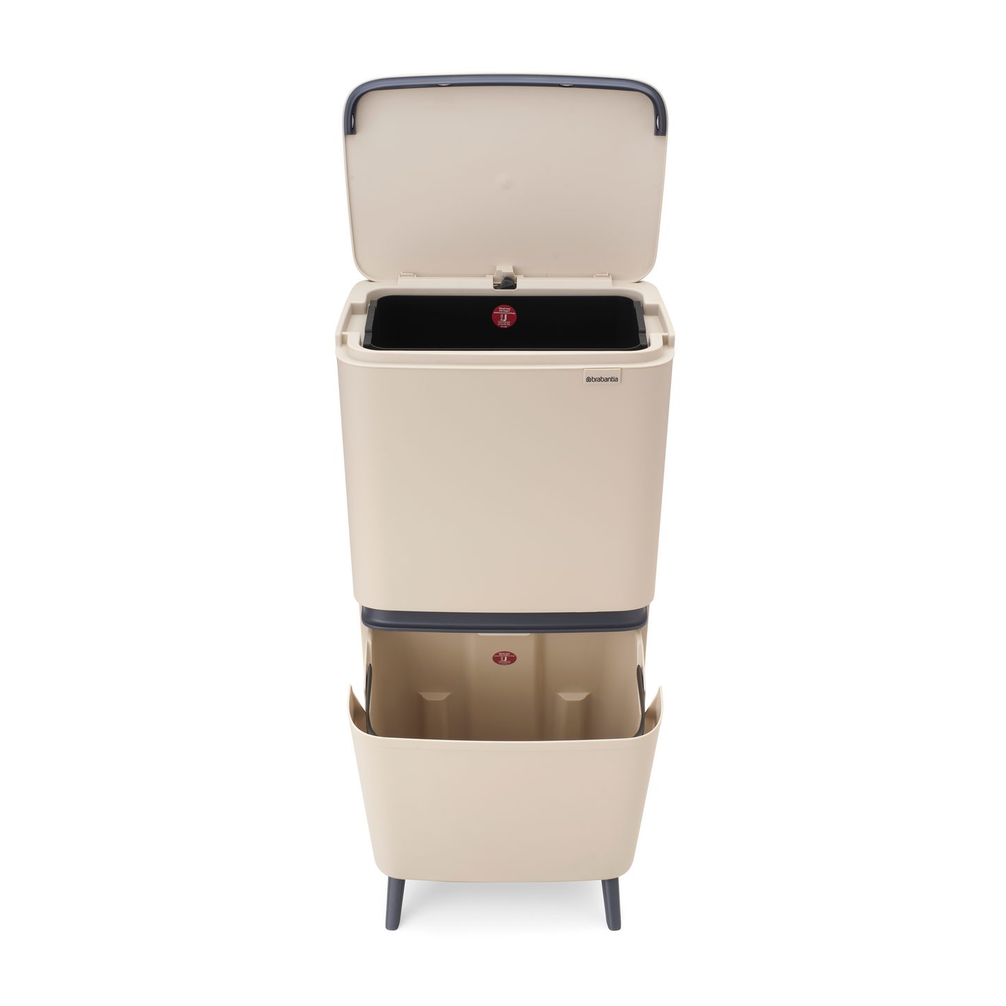 SortUp Recycle Bin Hi Beige
