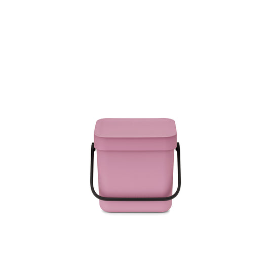 Sort & Go Waste Bin- Pink -3L