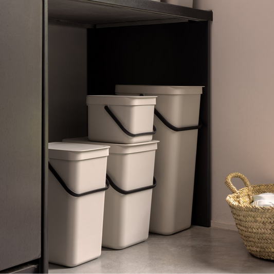 Sort & Go - Sofe Beige Range- Various Sizes - The Organised Store