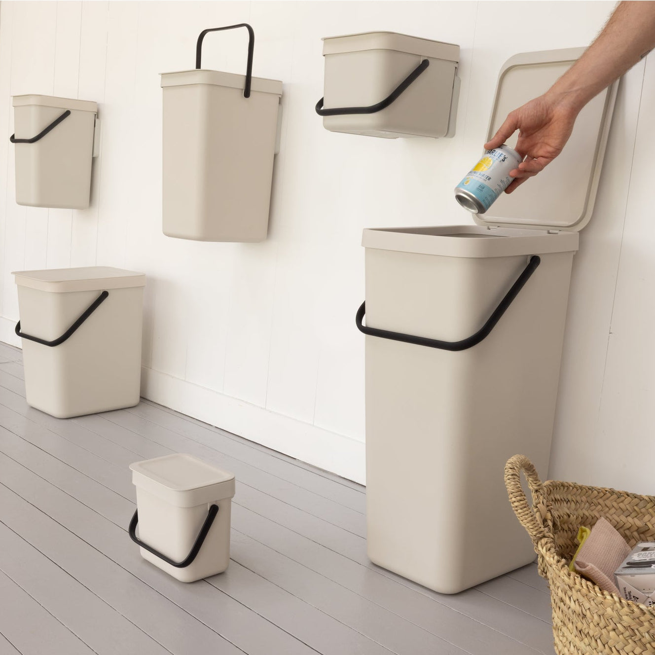 Sort & Go - Sofe Beige Range- Various Sizes - The Organised Store