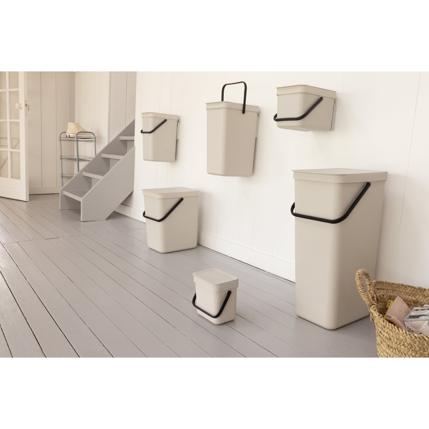 Sort & Go Bin-Soft Beige -3L or 6L