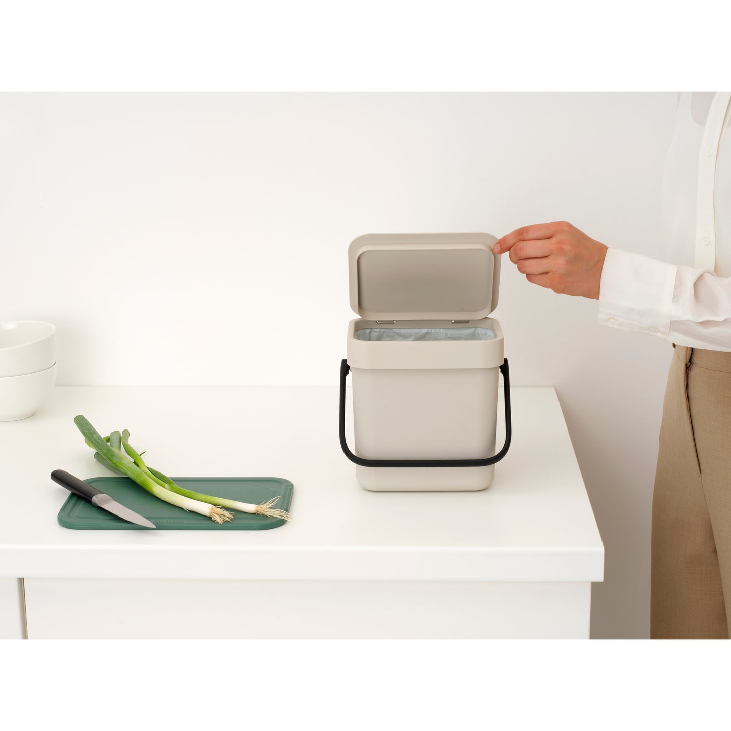 Sort & Go Bin-Soft Beige -3L or 6L