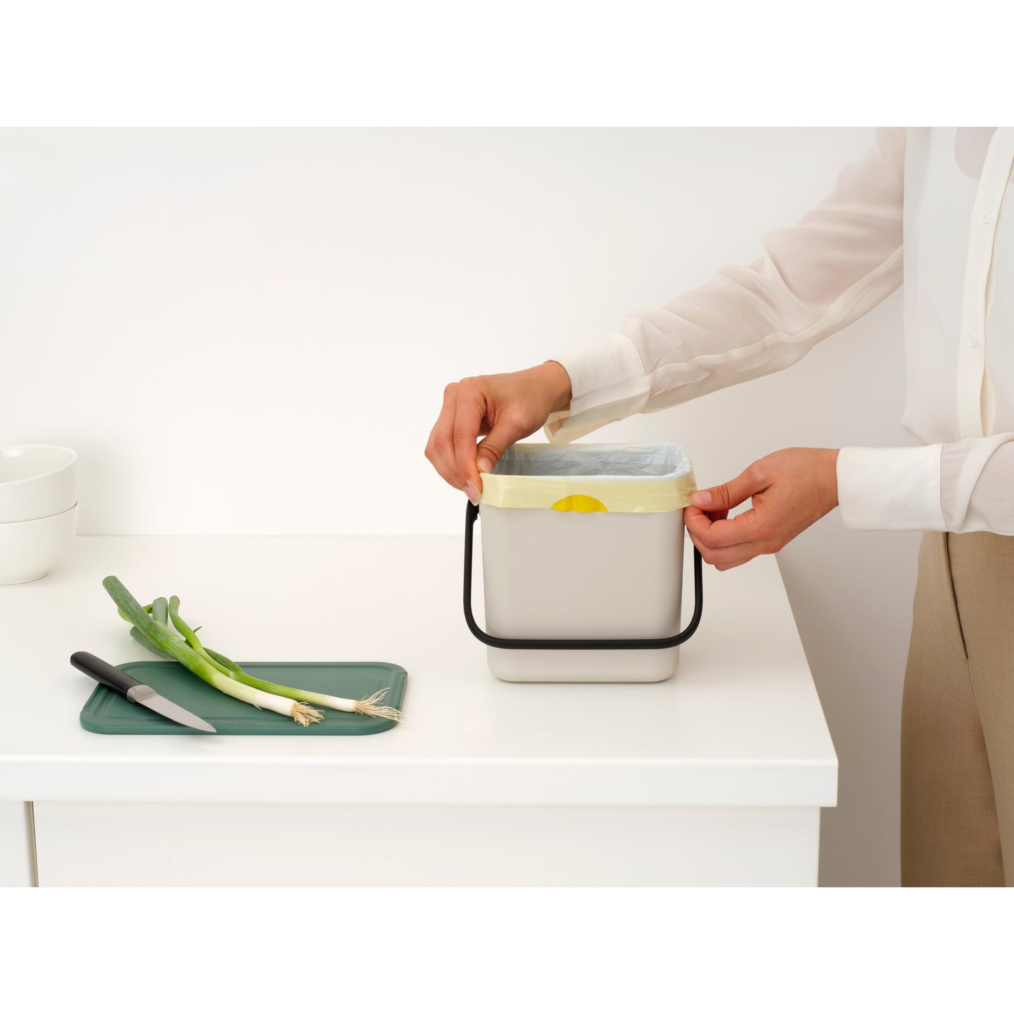 Sort & Go Bin-Soft Beige -3L or 6L