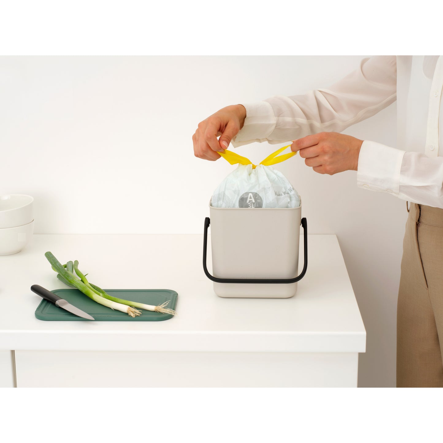 Sort & Go Bin-Soft Beige -3L or 6L