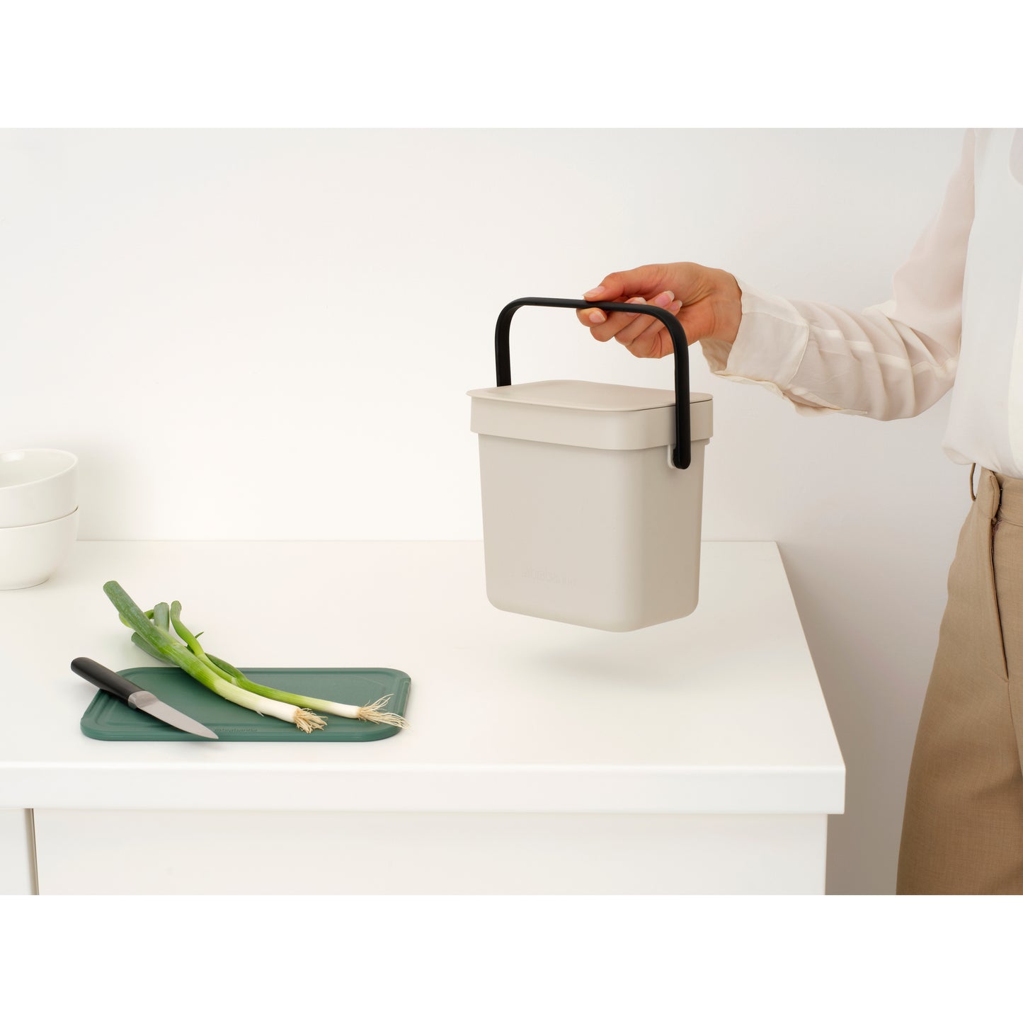 Sort & Go Bin-Soft Beige -3L or 6L