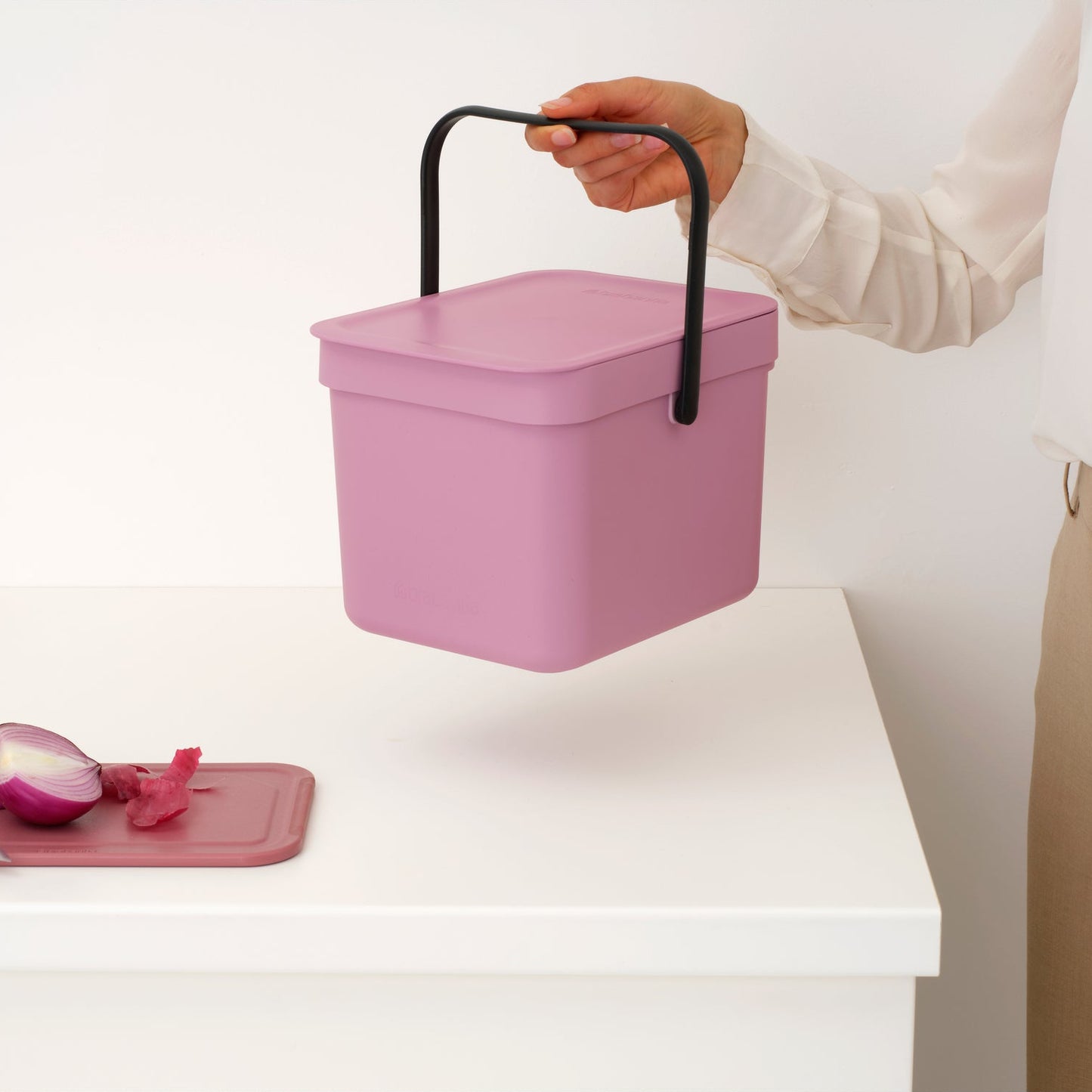 Sort & Go Bin- Pink- 6L